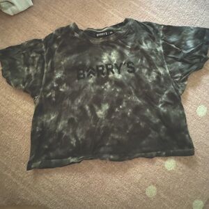 Barry’s Bootcamp cropped tshirt